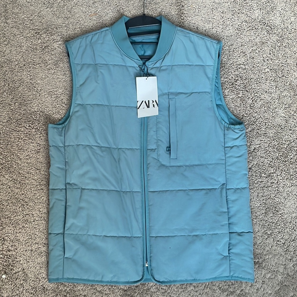 Zara Lightweight Puffer Vest